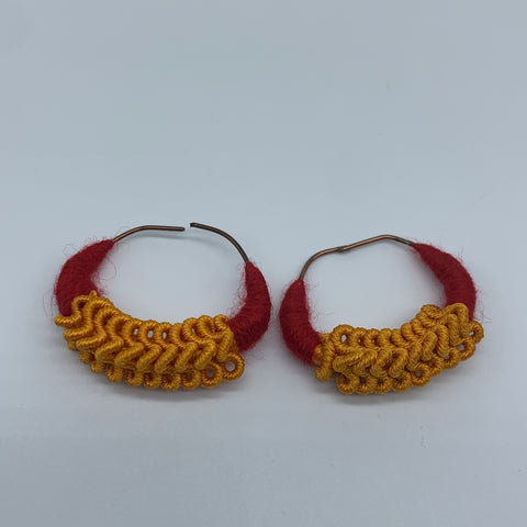 Malian Thread Earrings- S Traditional Style