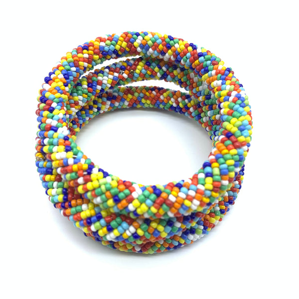 Beaded Bangle- Multi Colour 5