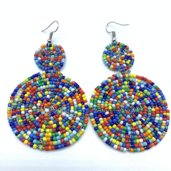 Beaded Earrings-Multi Colour 5