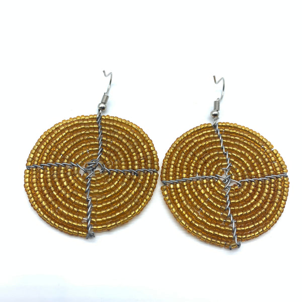 Beaded Earrings Duni-Gold 3