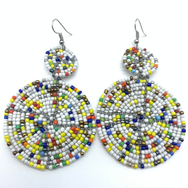 Beaded Earrings-Multi Colour 11