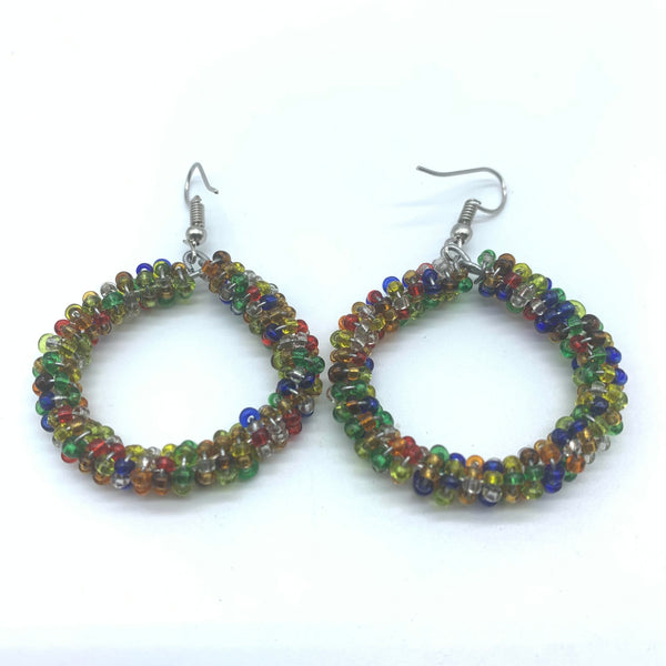 Beaded Earrings Kaweria-Multi Colour