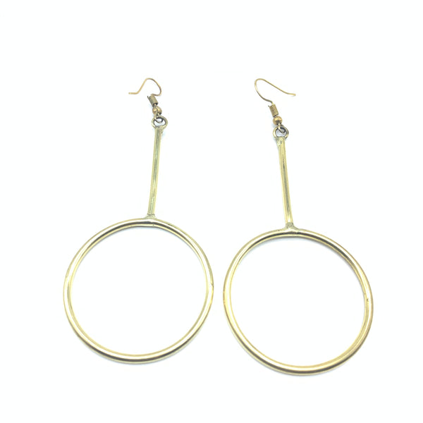 Brass Earrings-Zali