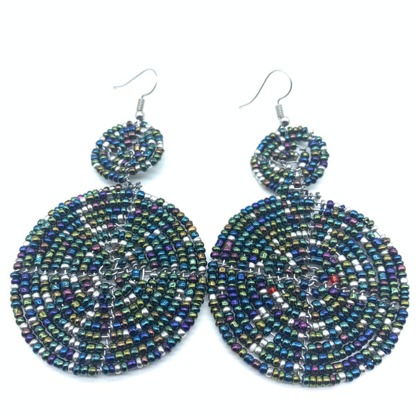 Beaded Earrings-Multi Colour 8