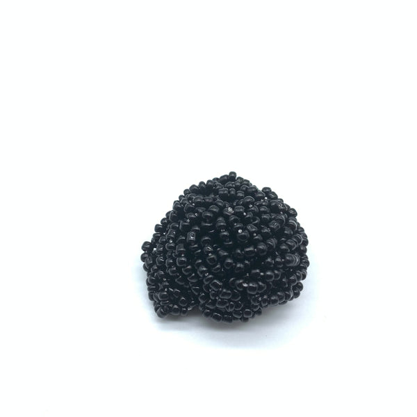 Beaded Ring-Black Variation