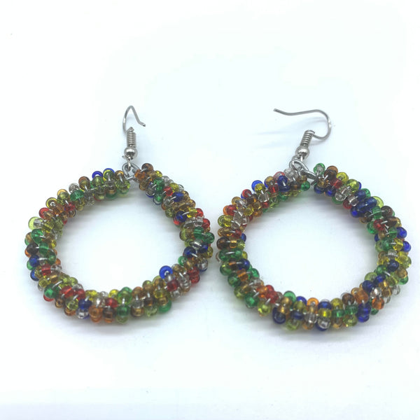 Beaded Earrings Kaweria-Multi Colour