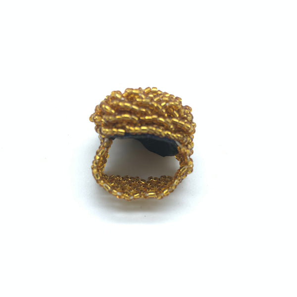 Beaded Ring-Gold Variation 5