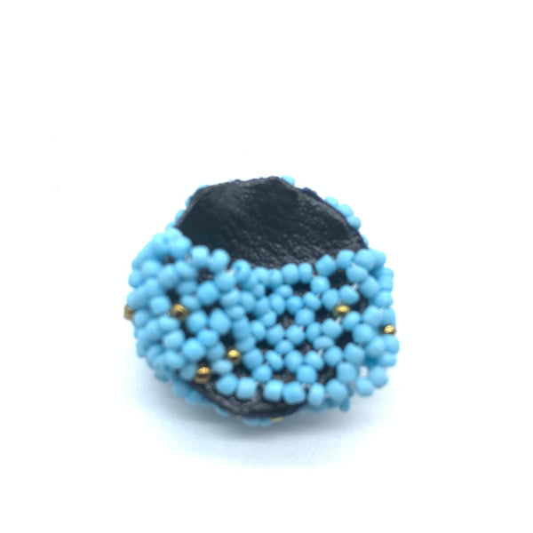 Beaded Ring-Blue Variation 4