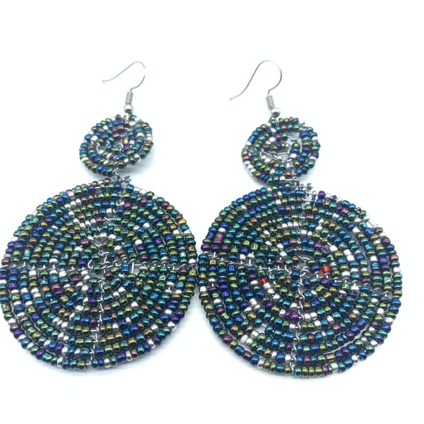 Beaded Earrings-Multi Colour 8