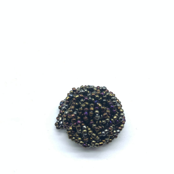 Beaded Ring- Metallic Multi Colour Variation  2