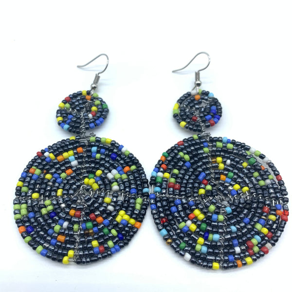 Beaded Earrings-Multi Colour 9