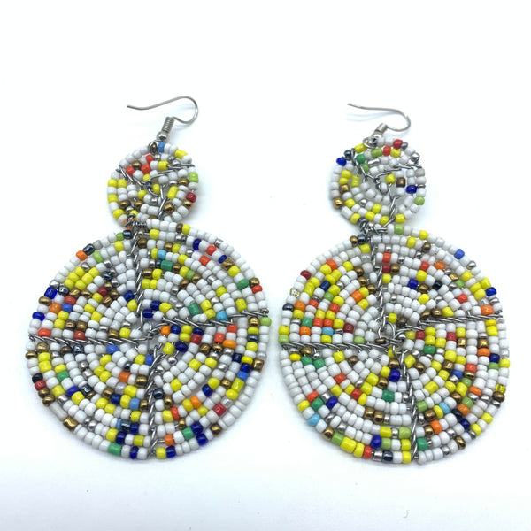 Beaded Earrings-Multi Colour 11