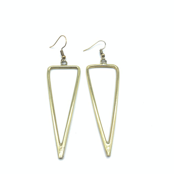 Brass Earrings-Tali