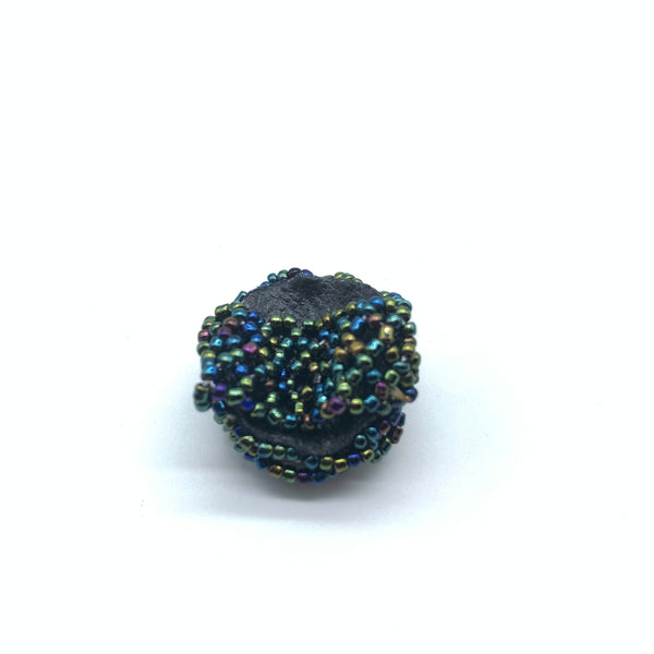 Beaded Ring- Metallic Multi Colour Variation