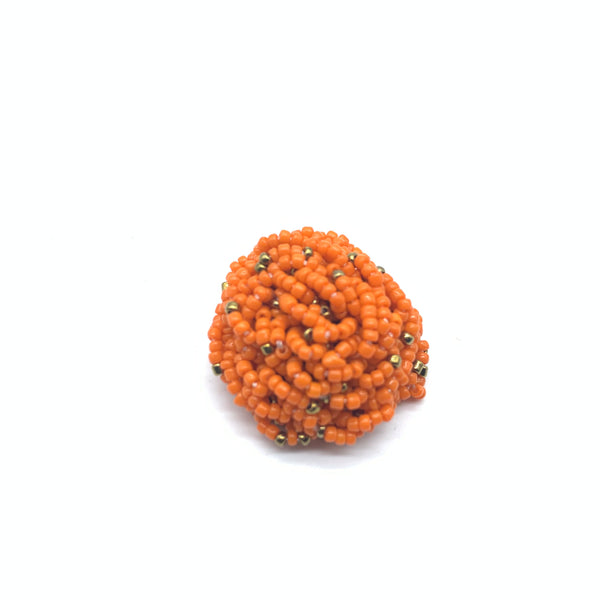 Beaded Ring-Orange Variation 2