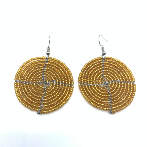 Beaded Earrings Duni-Gold 3