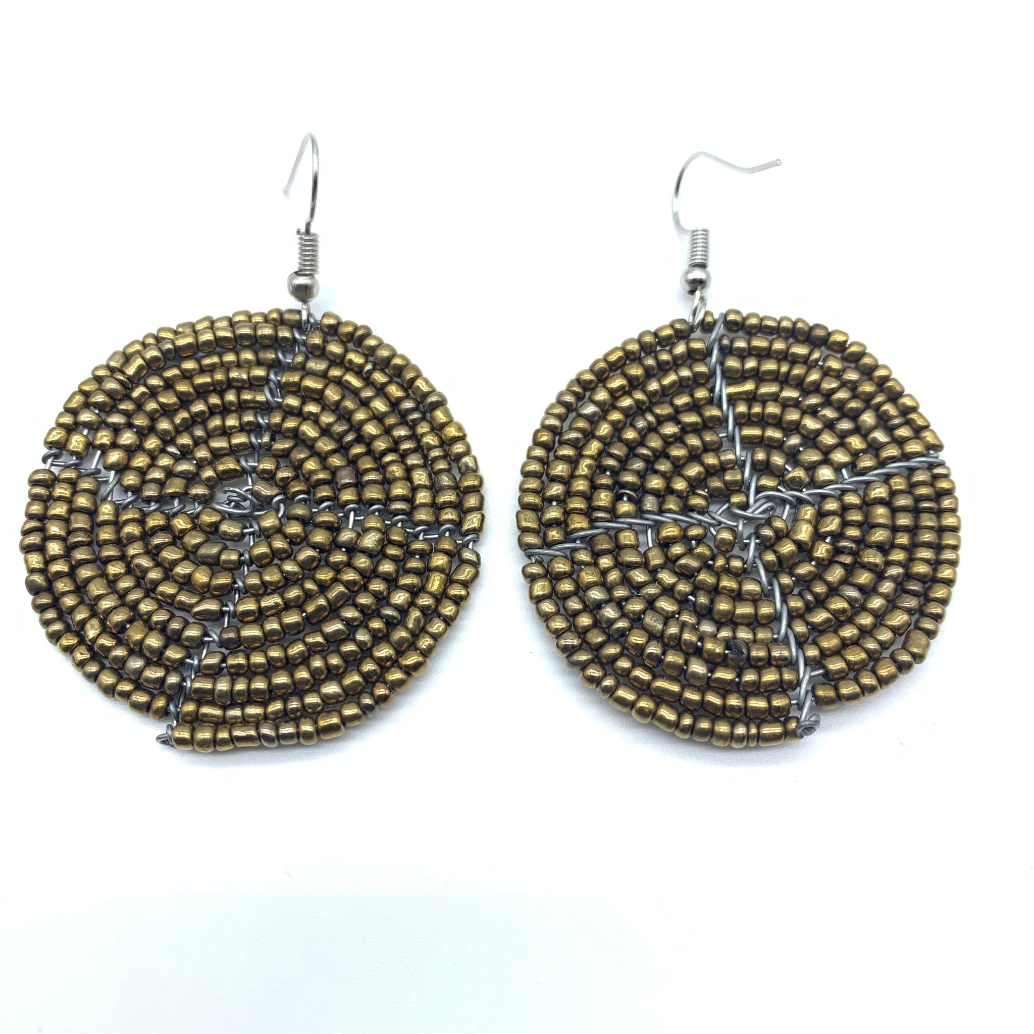 Beaded Earrings Duni-Gold