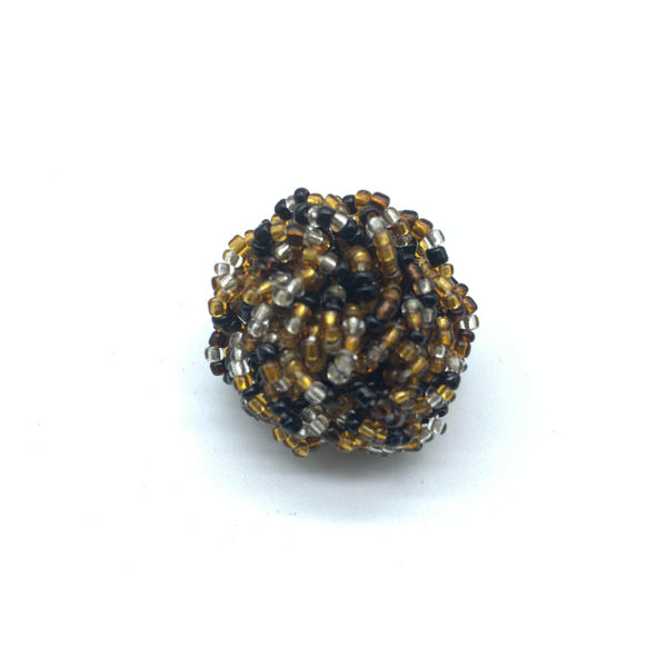 Beaded Ring-Brown Variation 4