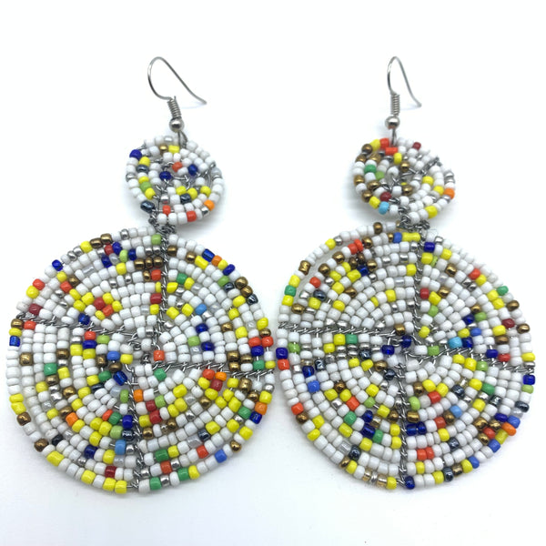 Beaded Earrings-Multi Colour 11