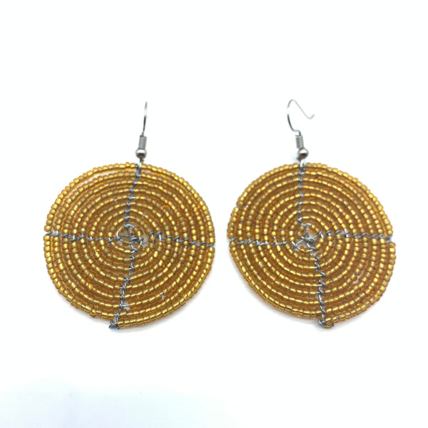 Beaded Earrings Duni-Gold 3