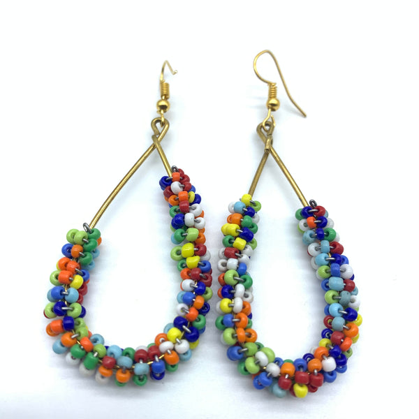 Beaded Earrings Nuru-Multi Colour 2