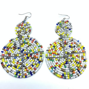 Beaded Earrings-Multi Colour 11