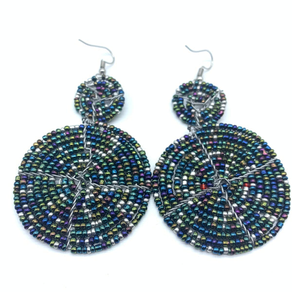 Beaded Earrings-Multi Colour 8