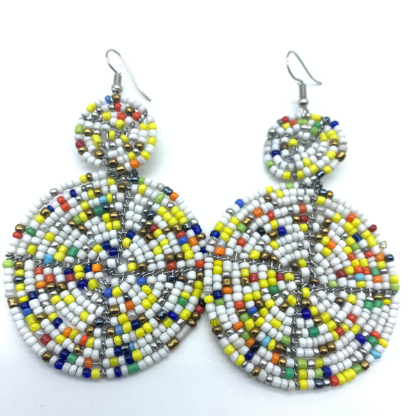 Beaded Earrings-Multi Colour 11