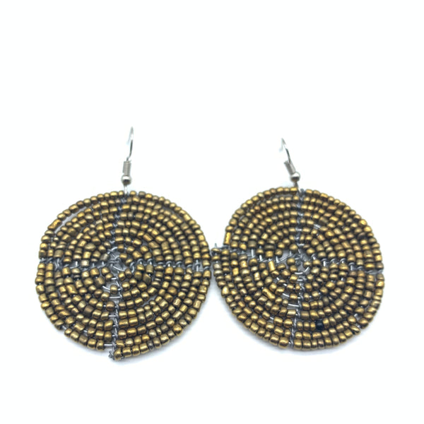 Beaded Earrings Duni-Gold 2