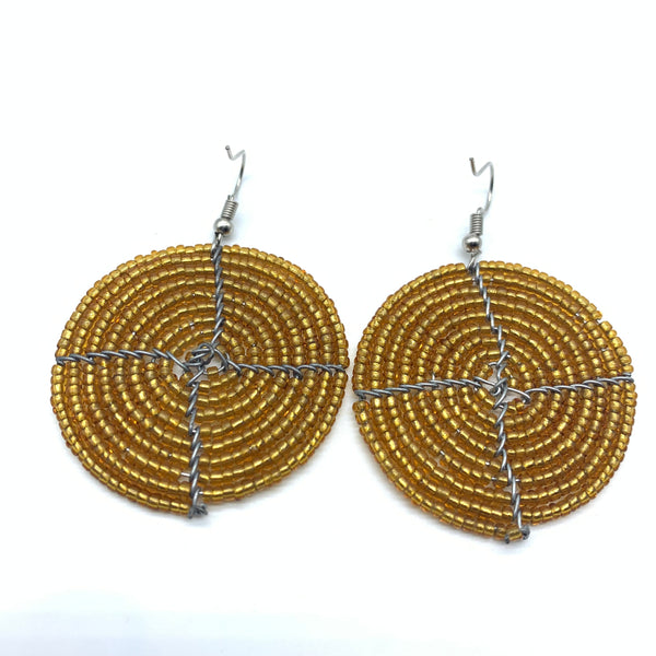 Beaded Earrings Duni-Gold 3