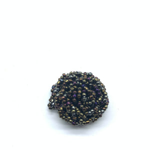 Beaded Ring- Metallic Multi Colour Variation  2