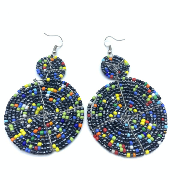 Beaded Earrings-Multi Colour 9