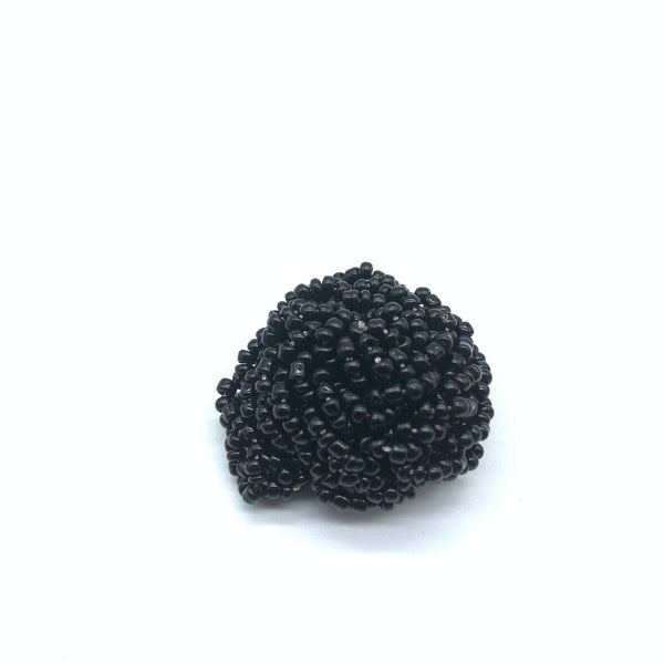 Beaded Ring-Black Variation