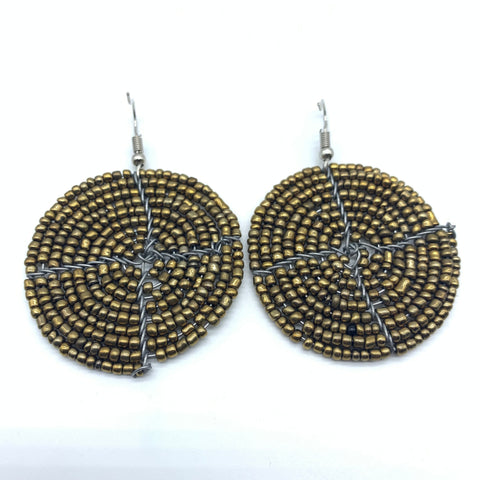 Beaded Earrings Duni-Gold 2