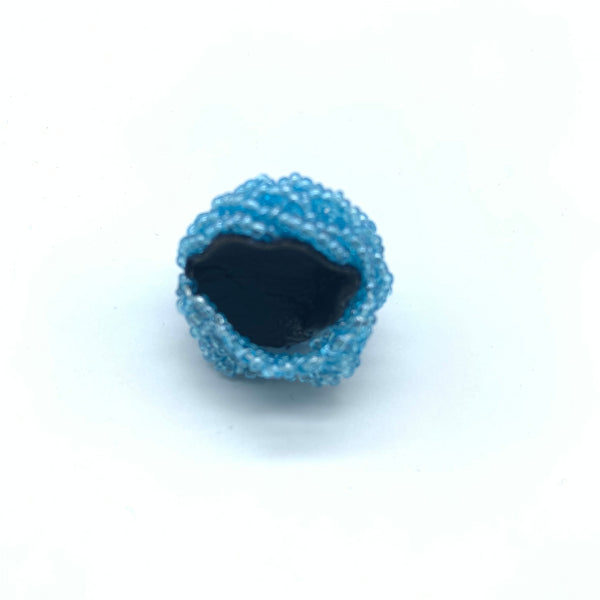 Beaded Ring-Blue Variation 5