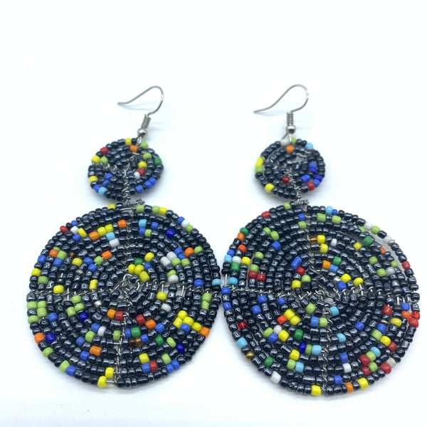 Beaded Earrings-Multi Colour 9