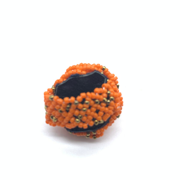 Beaded Ring-Orange Variation 2