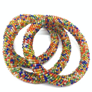 Beaded Bangle- Multi Colour 4