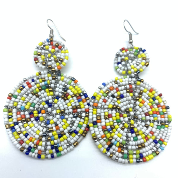 Beaded Earrings-Multi Colour 11