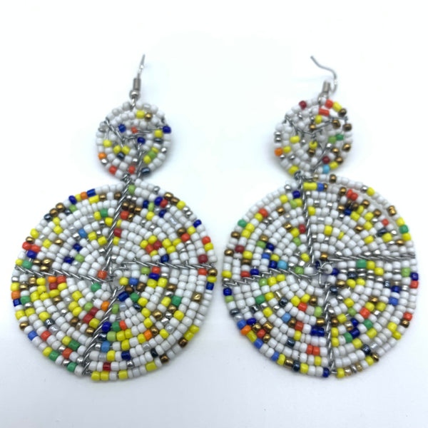 Beaded Earrings-Multi Colour 11