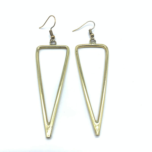 Brass Earrings-Tali