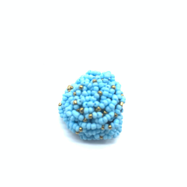 Beaded Ring-Blue Variation 4