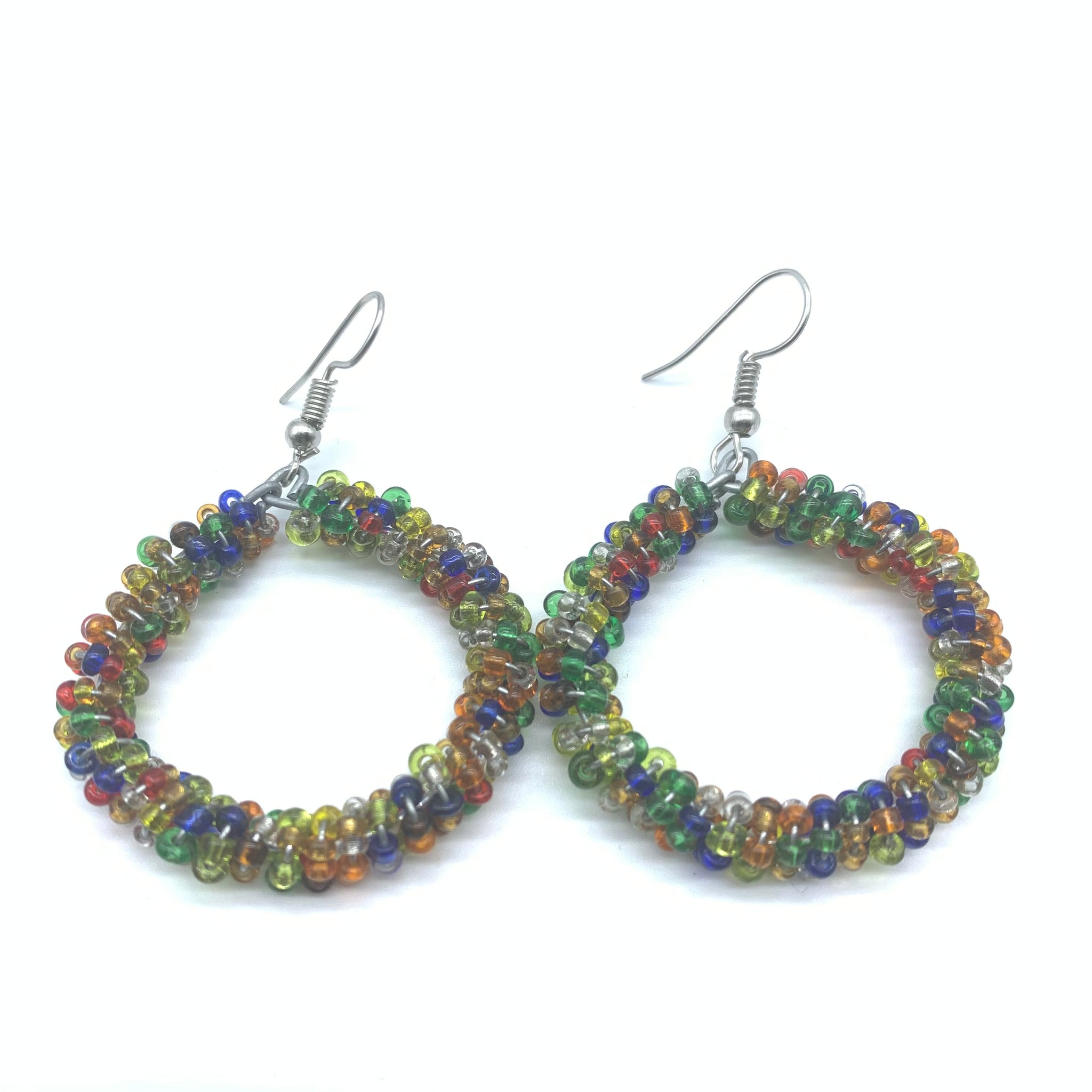 Beaded Earrings Kaweria-Multi Colour