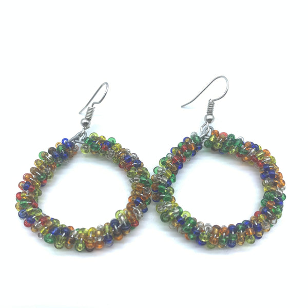 Beaded Earrings Kaweria-Multi Colour