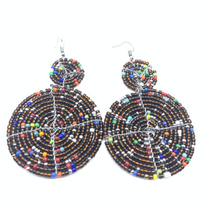 Beaded Earrings-Multi Colour 6