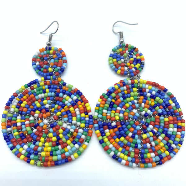 Beaded Earrings-Multi Colour 5