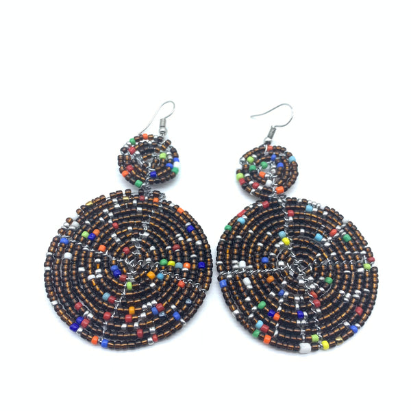 Beaded Earrings-Multi Colour 6