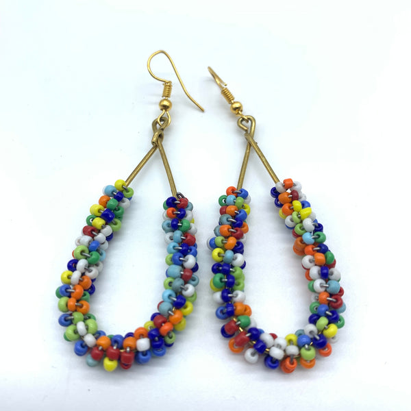 Beaded Earrings Nuru-Multi Colour 3