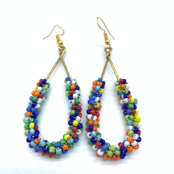 Beaded Earrings Nuru-Multi Colour 3