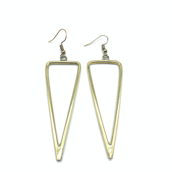 Brass Earrings-Tali